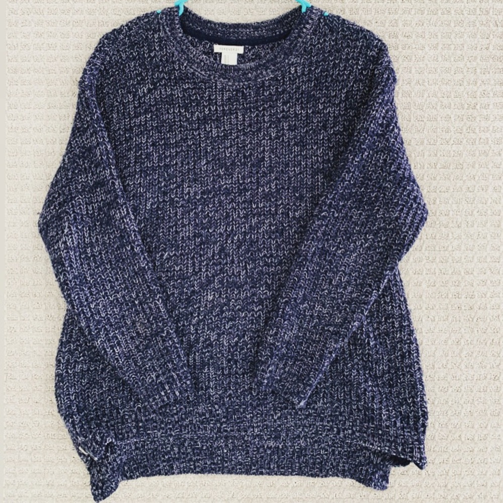 Navy sweater